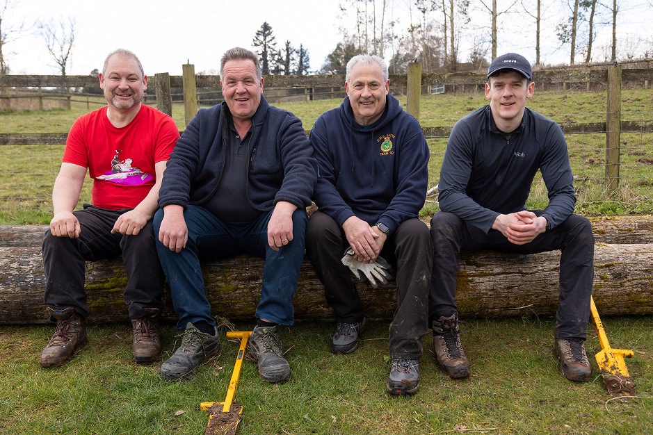 UK Veterans employed on Carma nature restoration projects