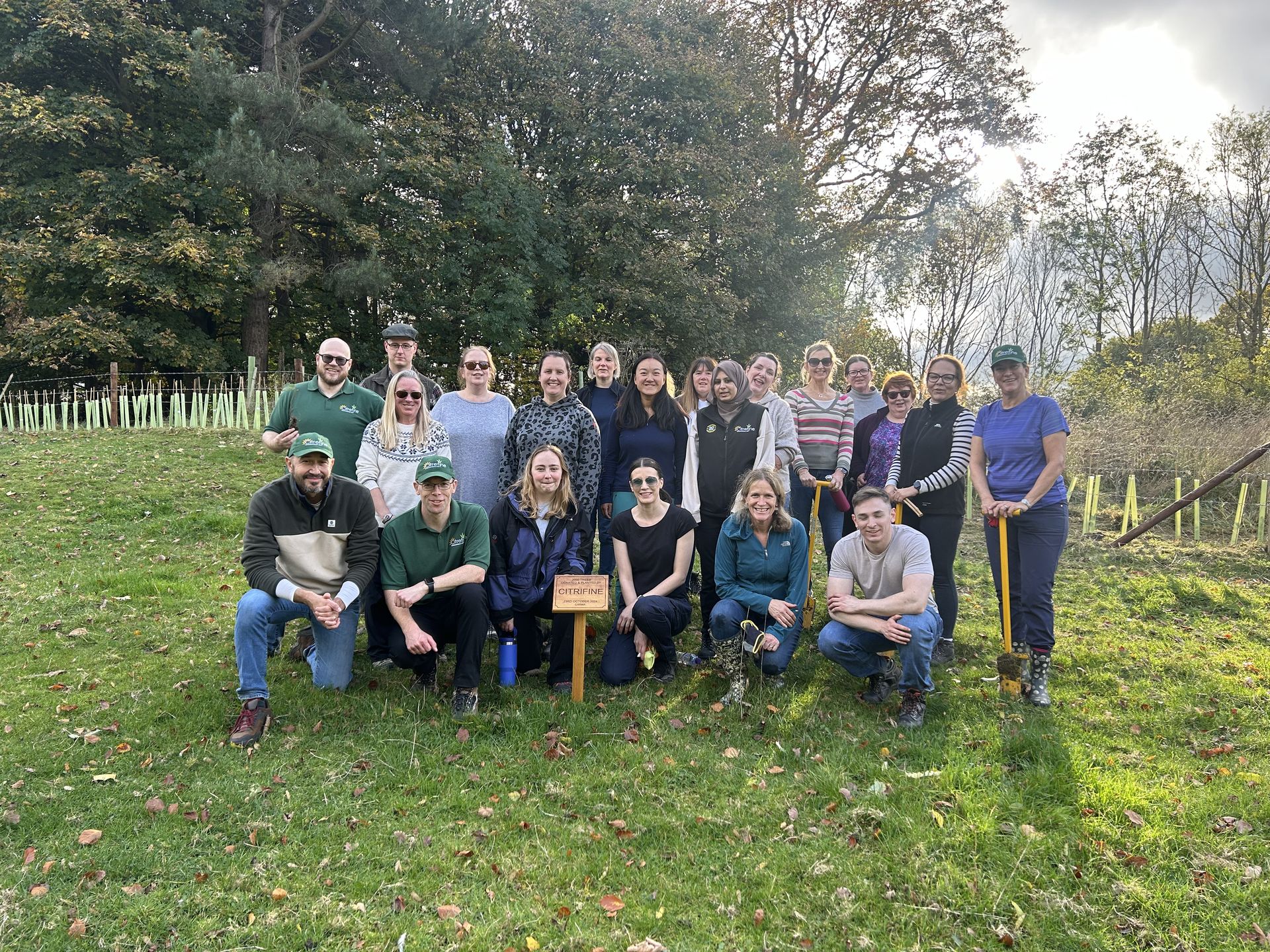 Citrefine planting day