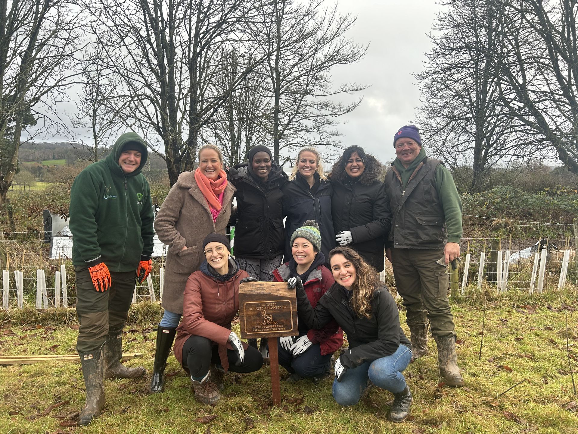 Novo Nordisk planting day