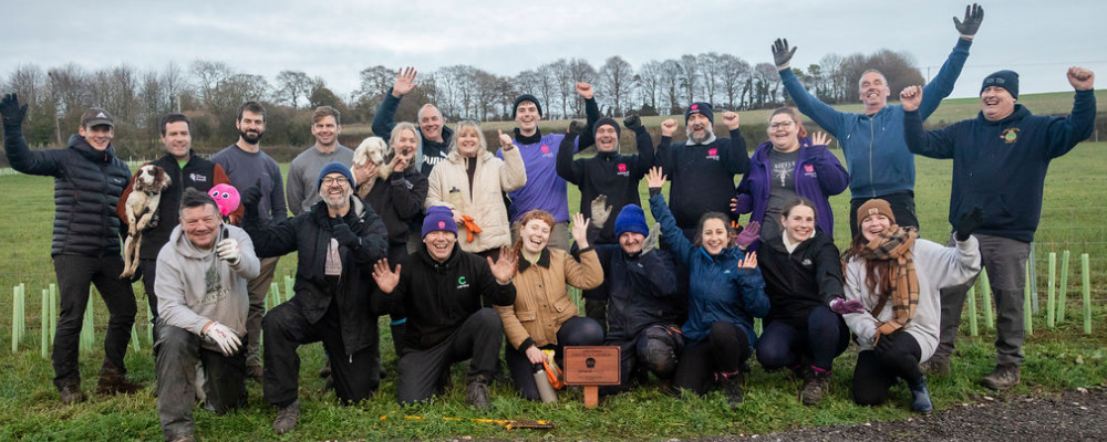 Muddy boots and enthusiasm: Octopus Energy’s tree planting story